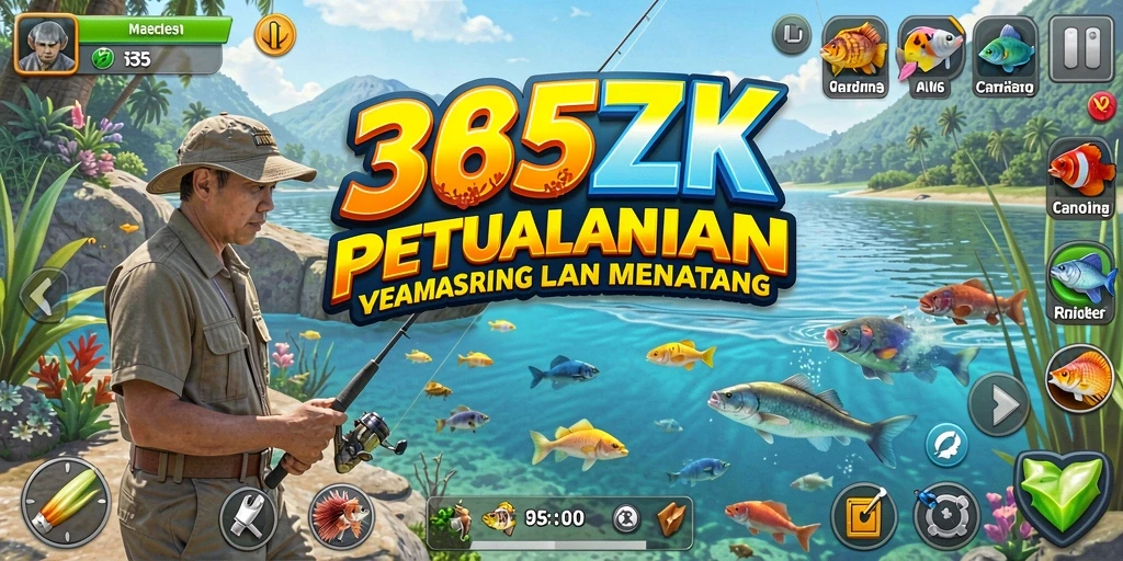 Tangkapan ikan yang mengesankan dalam gameplay 365ZK.