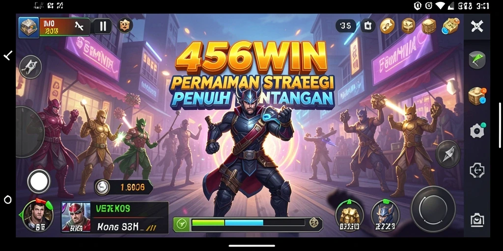 Screenshot utama 456WIN menampilkan aksi strategis yang mendebarkan.