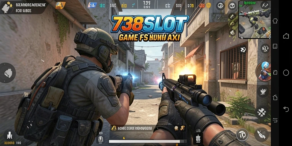 Tampilan menarik dari gameplay menegangkan di 738SLOT.