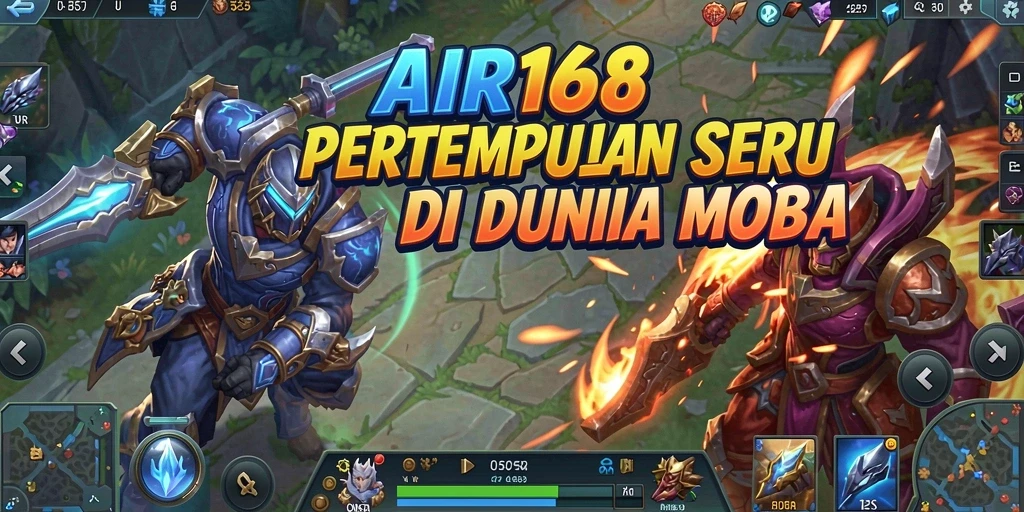 Screenshot gameplay AIR168 yang menampilkan pertarungan tim yang mendebarkan.