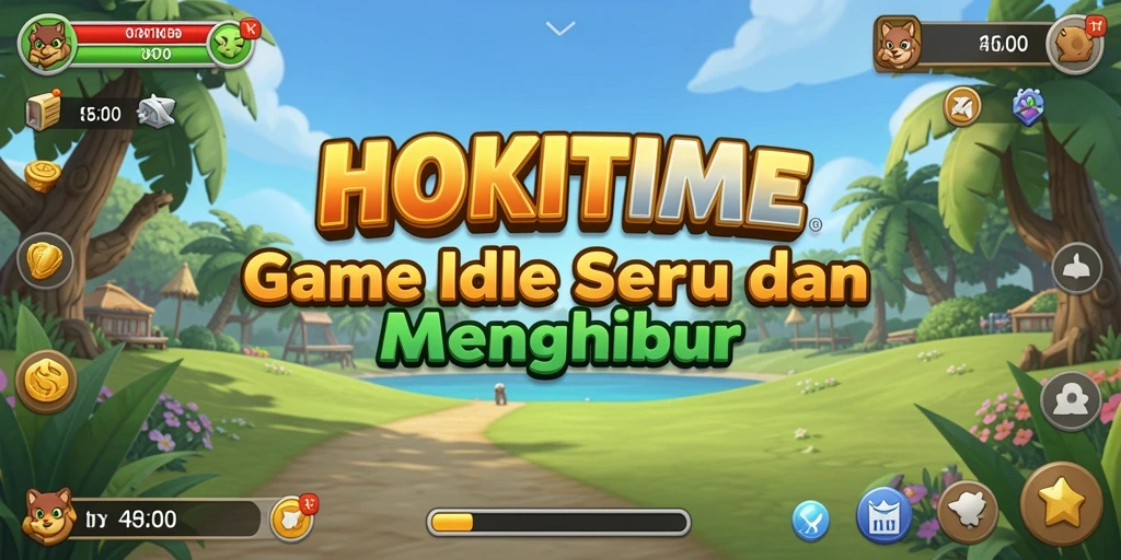 Tampilan menarik gameplay HOKITIME yang santai dan mengasyikkan.