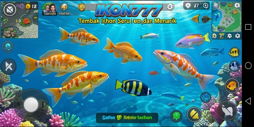 Tangkapan layar gameplay <strong>IKON777</strong> yang memukau dan penuh aksi Tembak Ikan.