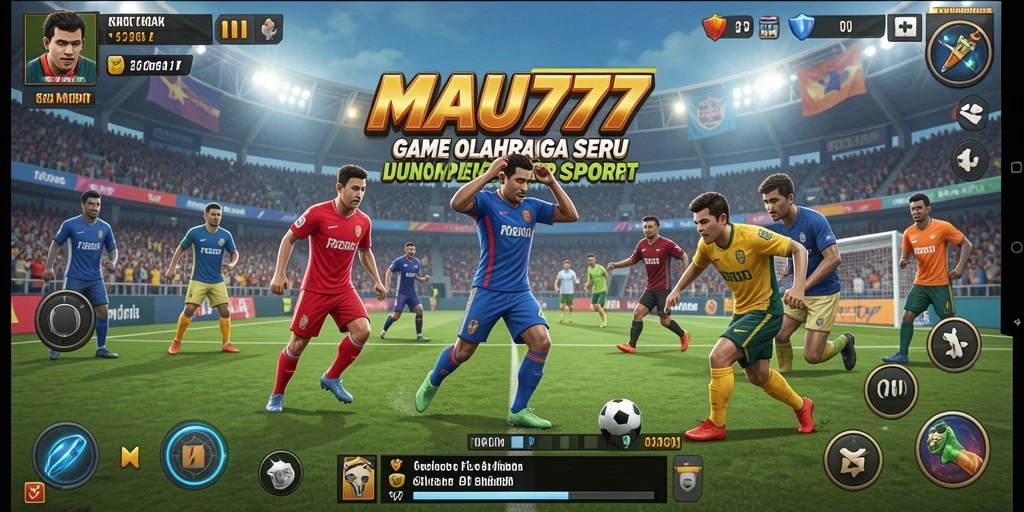 Tampilan gameplay seru dari MAU777 dalam pertandingan olahraga.