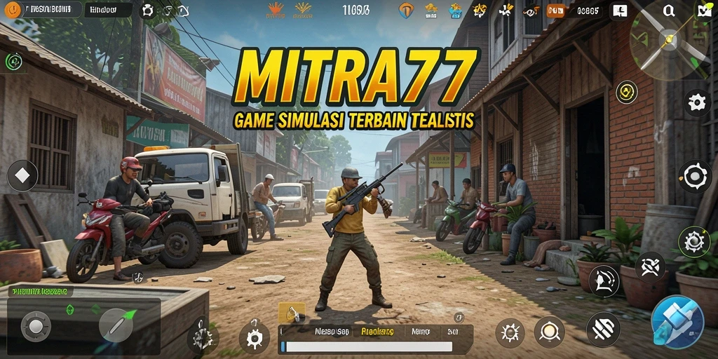 Gameplay menegangkan dan realistis dalam MITRA77.