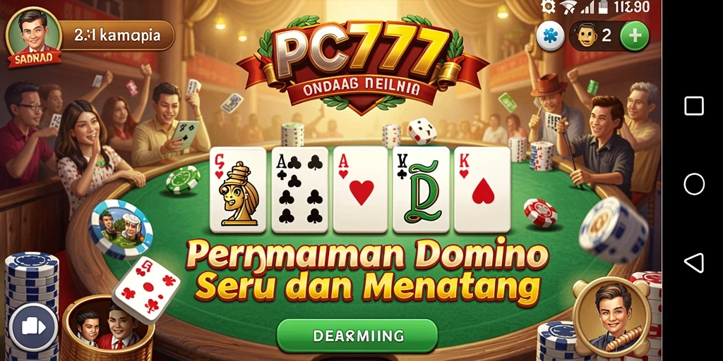 Tampilan gameplay seru di PC777 dengan mode beragam.