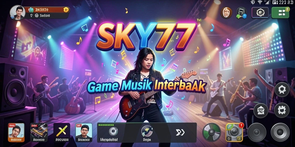 Screenshot tampilan gameplay SKY77 yang menarik dan interaktif.