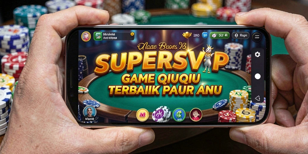 Tampilan gameplay SUPERSVIP yang seru dan mendebarkan.