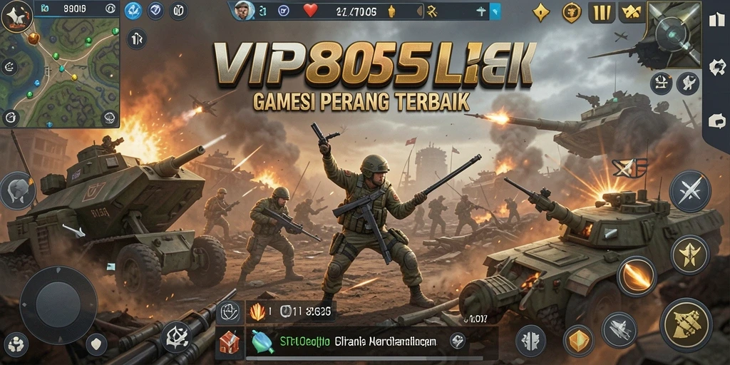 Tangkapan layar gameplay <strong>VIP805</strong> menunjukkan strategi pertempuran yang intens dan menarik.