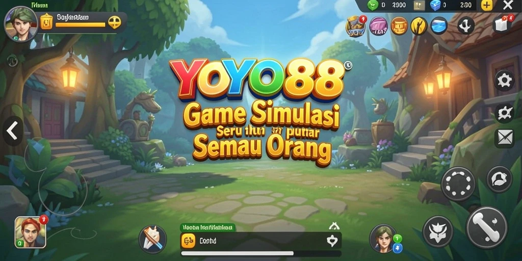 Screenshot gameplay YOYO88 yang menampilkan interaksi virtual yang menarik.